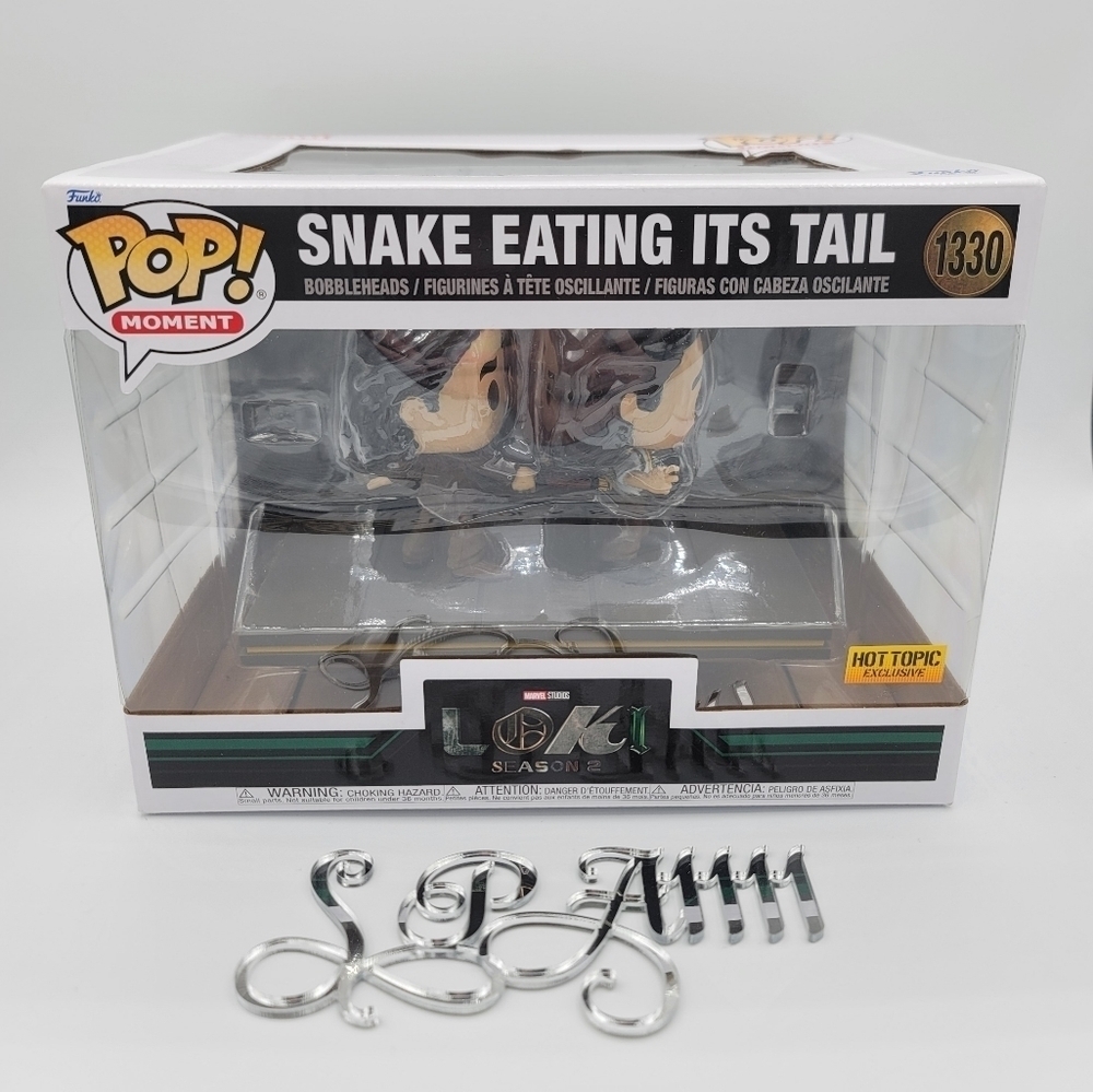 Funko Pop Loki Season 2 Snake Eating Its Tail 1330 Hot Topic Exclusive NEW #1694